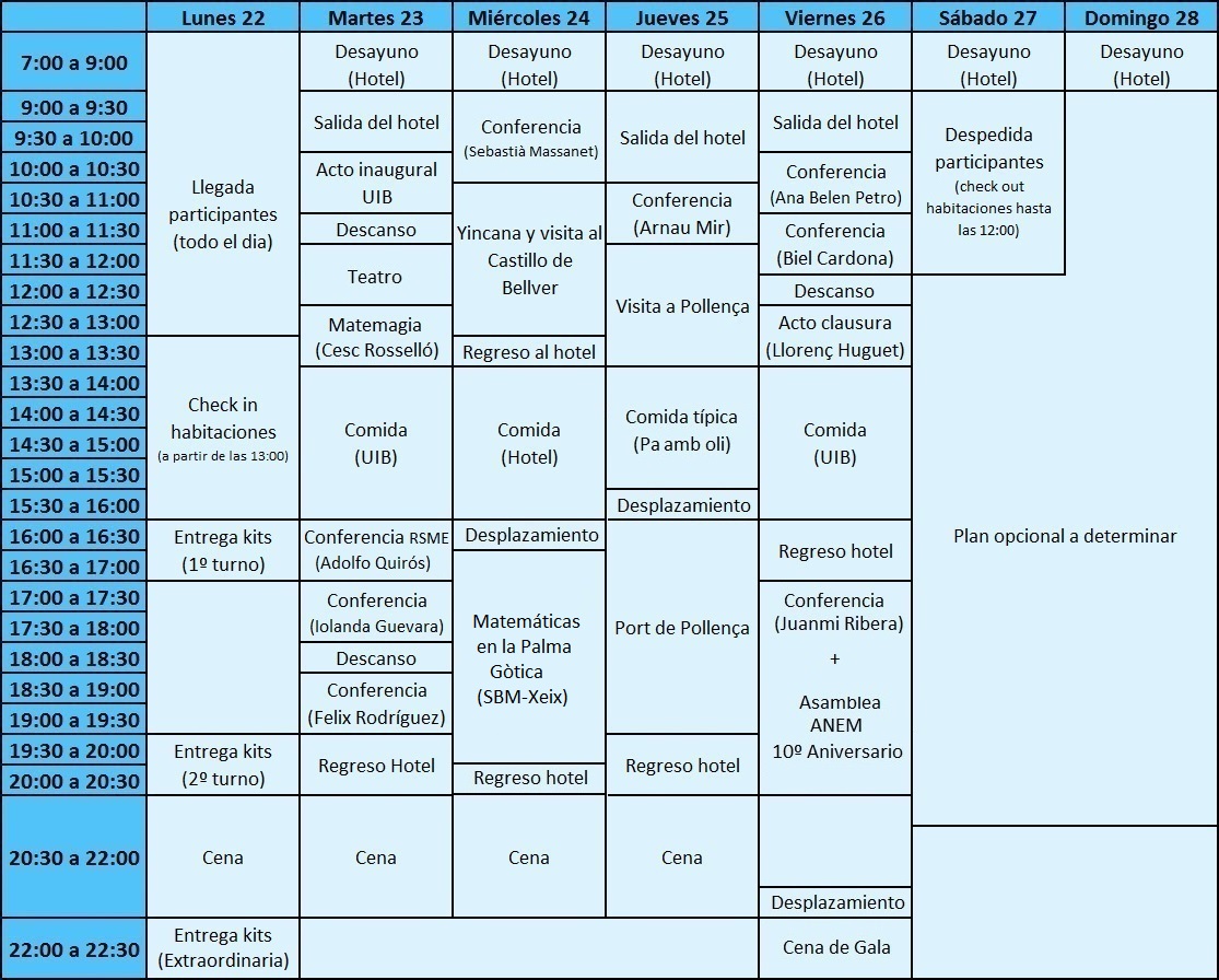 Horario